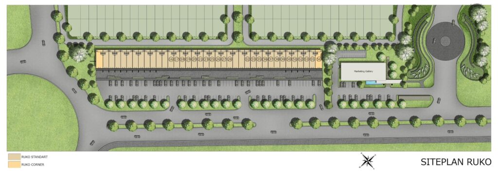 Siteplan Ruko Tallasa - CitraLand Puncak Tidar Malang nbsp- citraland puncak tidar malang