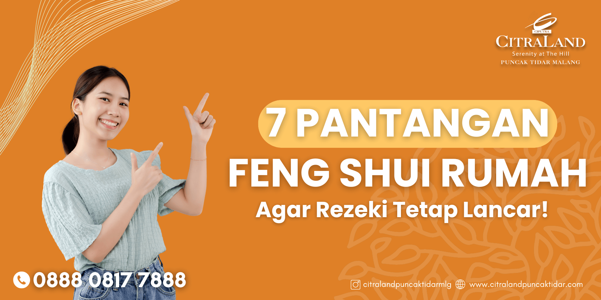 feng shui rumah   citraland puncak tidar malang