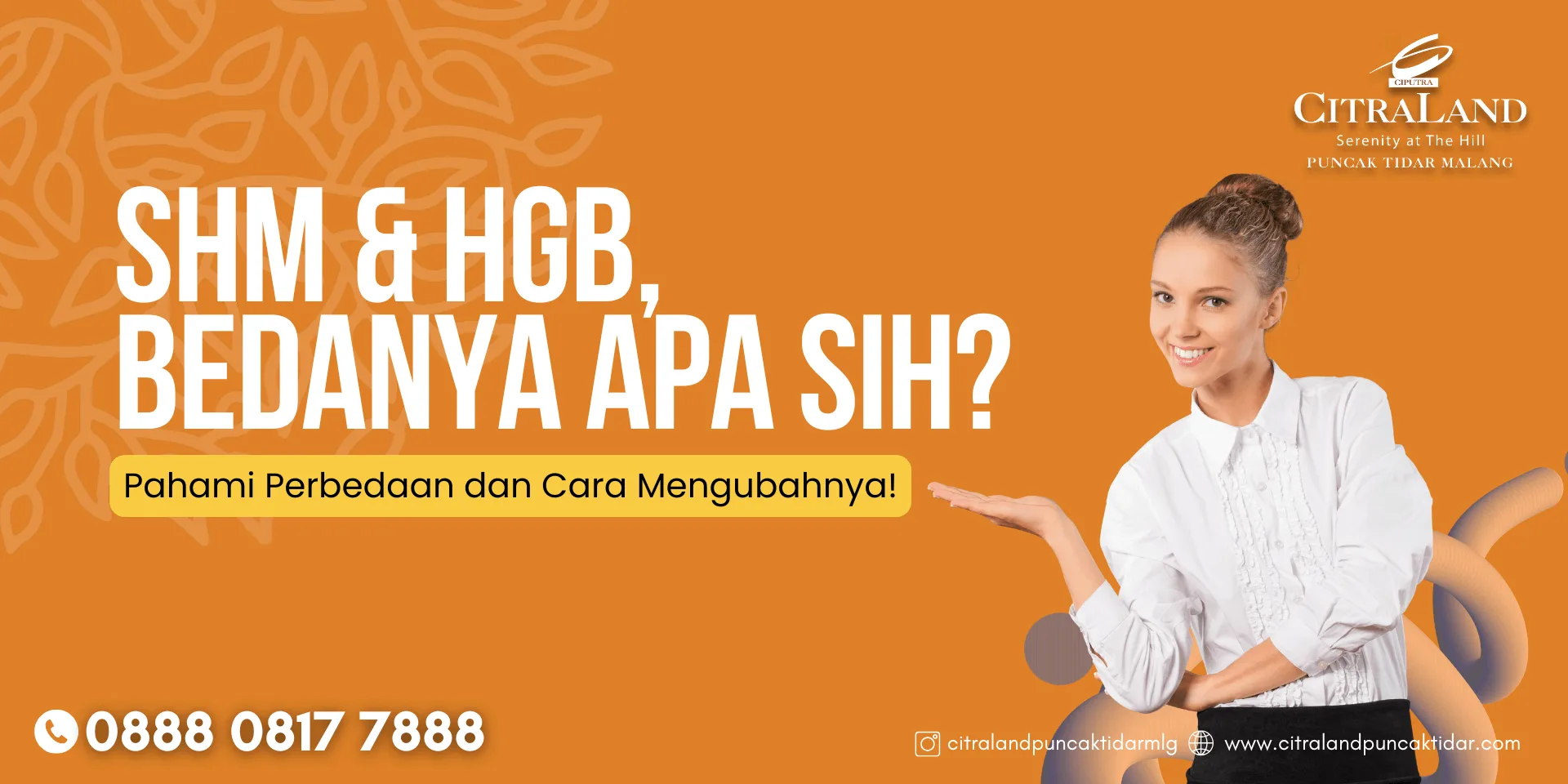 shm dan hgb   citraland puncak tidar malang