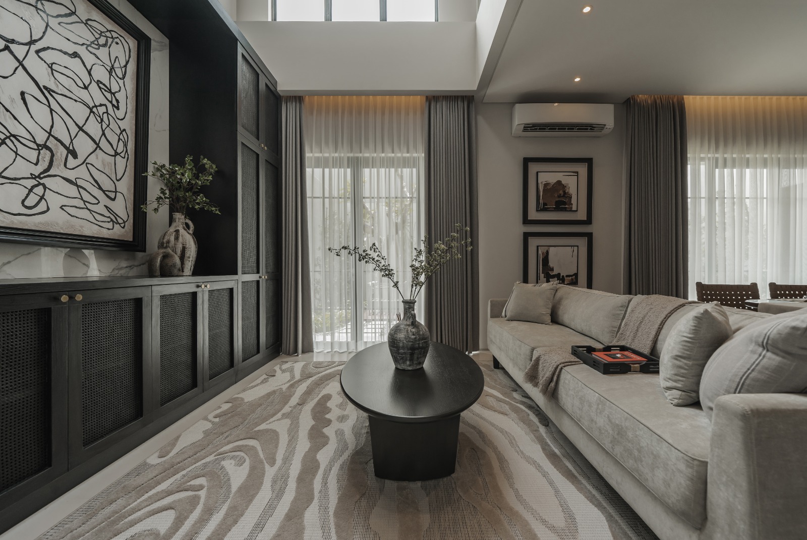 rumah high ceiling