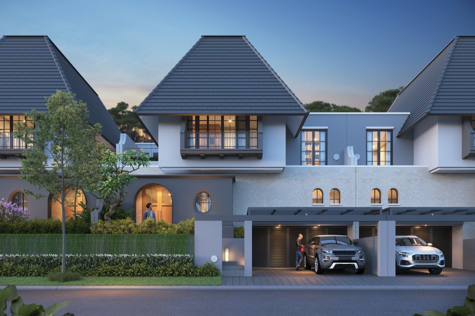 fasad rumah tipe carmine