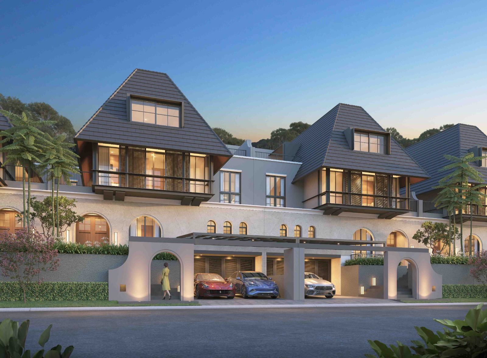 fasad rumah type cattleya   citraland puncak tidar malang   citraland puncak tidar malang