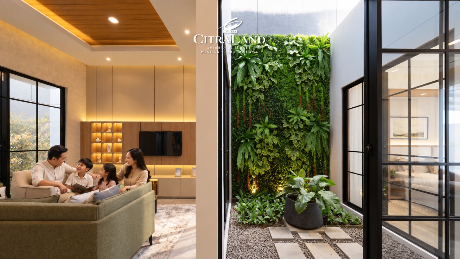 Rumah dengan Inner Courtyard